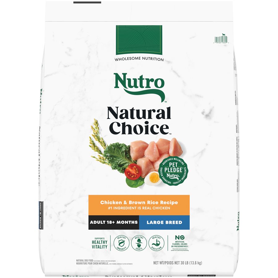 NUTRO Wholesome Essentials Large Breed Adult Dog Chicken, Rice & Sweet