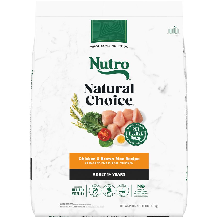 Nutro Natural Choice Adult Dog Chicken And Brown Rice 30lb