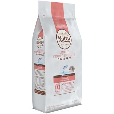 NUTRO Limited Ingredient Diet Adult Dog Grain Free Salmon 4LB