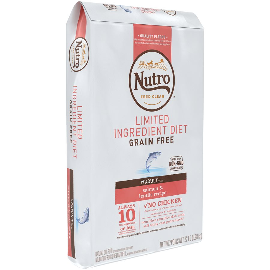 NUTRO Limited Ingredient Diet Adult Dog Grain Free Salmon 22LB