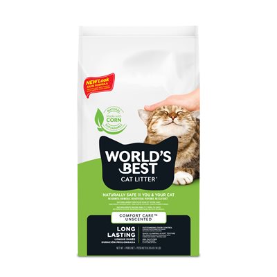 World's Best Cat Litter Formule Comfort Care Sans Parfum 14 LB