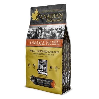 Canadian Naturals Omega Fresh Chien Poulet Frais Désossé Sans Céréales 11LB