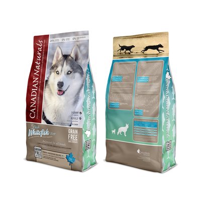 Canadian Naturals Série Valeur Chien Corégone Frais Sans Céréales 25LB