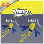 Nylabone Jouet Power Play Balle Fling-A-Bounce Grande