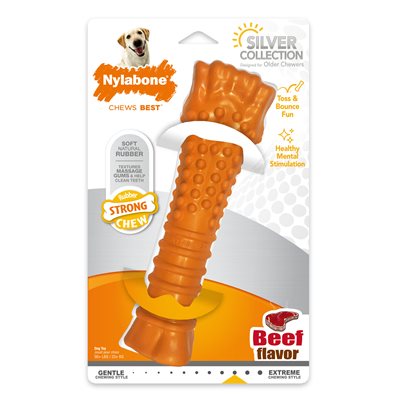 Nylabone Strong Chew Rubber Senior Beef Flavor X-Large / Souper