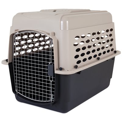 Petmate Vari Kennel 32" 30-50LBS Tan / Black