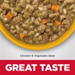 Hill's Science Diet Senior 7+ Vitality Dog Small & Mini Chicken Vegetable Stew 24 / 5.5oz