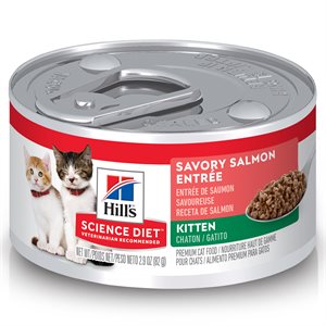 Hill's Science Diet Chaton Entrée de Saumon 24 / 2.9 oz