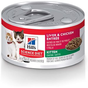 Hill's Science Diet Chaton Entrée de Foie & Poulet 24 / 2.9 oz