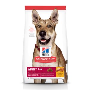 Hill's Science Diet Chien Adulte Poulet & Orge 35 LB