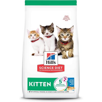 Hill's Science Diet Kitten Ocean Fish & Brown Rice 3.5LB