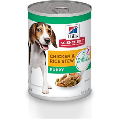 Hill's Science Diet Chiot Ragoût avec Poulet & Riz 12 / 12.5 oz