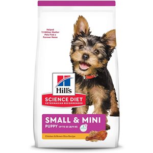 Hill's Science Diet Chiot Petite & Miniature Poulet & Orge 12.5 LB