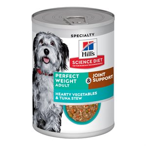 Hill’s Science Diet Santé du Poids & Articulations Chien Adulte Râgout de Légumes & Thon 12 / 13oz