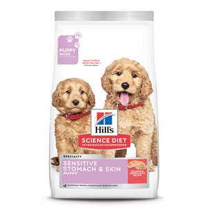 Hill's Science Diet Estomac & Peau Sensible Chiot Saumon & Riz 4 LB