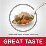 Hill's Science Diet Senior 7+ Dog Stew with Chicken Vegetable 12 / 12.8oz