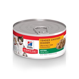 Hill's Science Diet Chaton Dîner de Poulet Tendre 24 / 5.5 oz