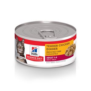 Hill's Science Diet Adulte Chat Dîner de Poulet Tendre 24 / 5.5 oz