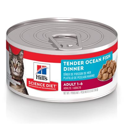 Hill's Science Diet Cat Tender Ocean Fish Dinner 24 / 5.5oz