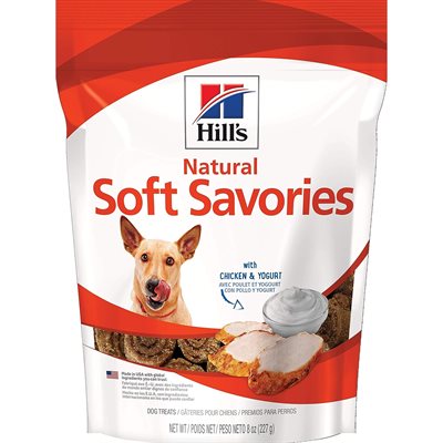 Hill's Science Diet Gâteries pour Chiens Moux & Savoureux Poulet & Yogourt 8 oz