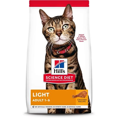 Hill's Science Diet Light Cat Chicken 4LB