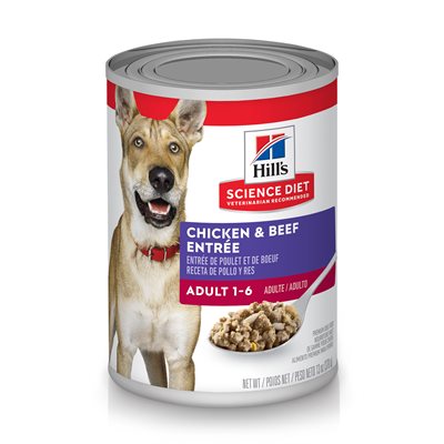 Hill's Science Diet Dog Chicken & Beef Entrée 12 / 13oz