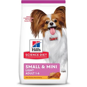 Hill's Science Diet Légère Chien Petite & Miniature avec Poulet & Orge 15.5 LB