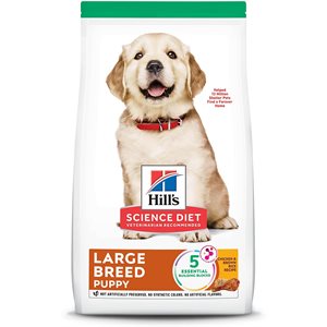 Hill's Science Diet Chiot Grande Races Poulet & Riz 15.5 LB