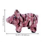 KONG Low Stuff Stripes Pig Medium