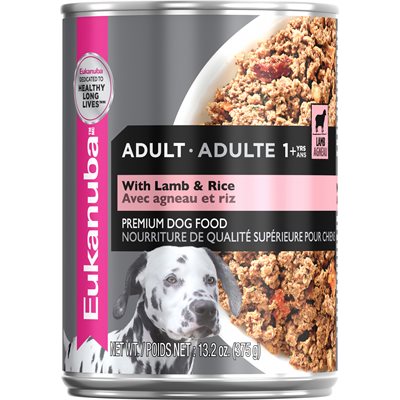 EUKANUBA Adulte Agneau et Riz 12 / 13.2oz