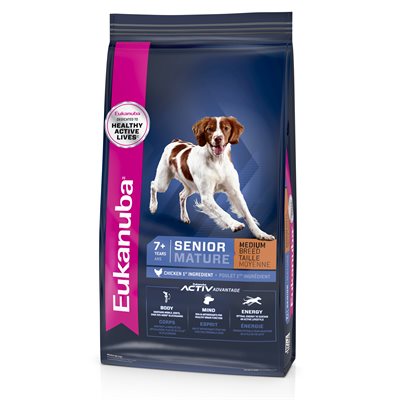 EUKANUBA Senior Medium Breed 30LBS