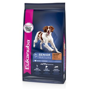 EUKANUBA Chien Âgé Taille Moyenne 30LBS