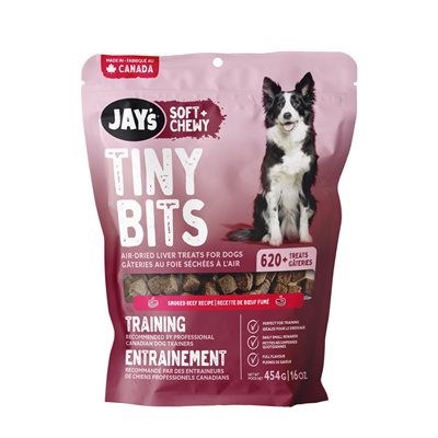 Jay's Soft & Chewy Tiny Bits Training Treats Smoked Beef 454g