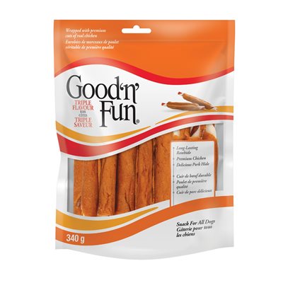 Spectrum Brands Good ‘n’ Fun Côtes Triple Saveur 340 G