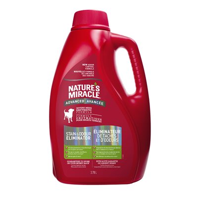 Spectrum Nature's Miracle Advanced Stain & Odor Remover 1 Gallon 128oz Spectrum Nature's Miracle Advanced Stain & Odor Remover 1 Gallon 128oz