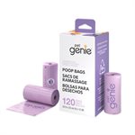 Pet Genie Sacs de Ramassage - 8 Rouleaux (120 sacs)