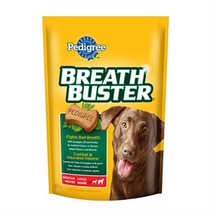 Pedigree « BreathBuster » Gâteries Quotidiennes Régulier 500g