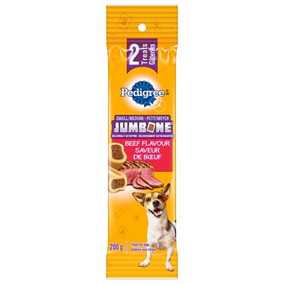 Pedigree Gâteries pour Chiens « Jumbone » Petit 200g Paquet de 2