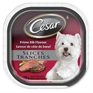 Cesar Chien Adulte Filets en Sauce Saveur de Côte de Boeuf 24 / 100g