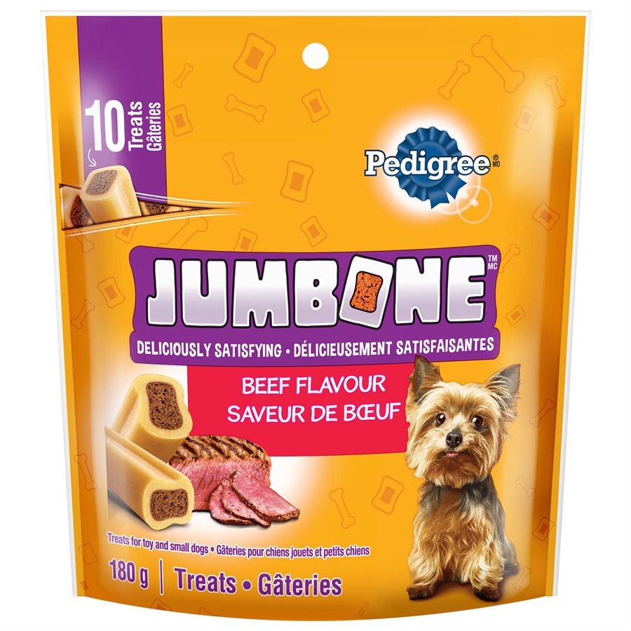 Pedigree Jumbone Dog Treats Mini 180g 10-Pack