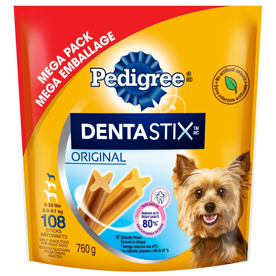 Pedigree Dentastix Original Mini 108 Count 760g