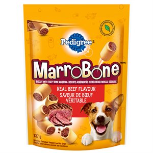 MARS Petcare Pedigree Gâteries « Marrobone » pour Chiens 737g