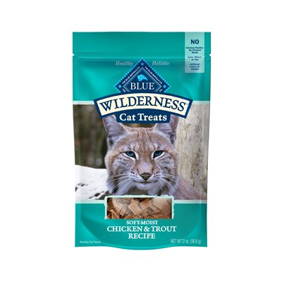 Blue Wilderness Gâteries de Poulet & Truite pour Chats 12 / 2oz