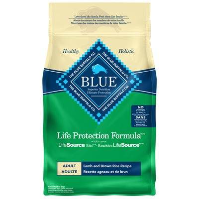 Blue Buffalo Life Protection Chien Adulte Agneau 15LB