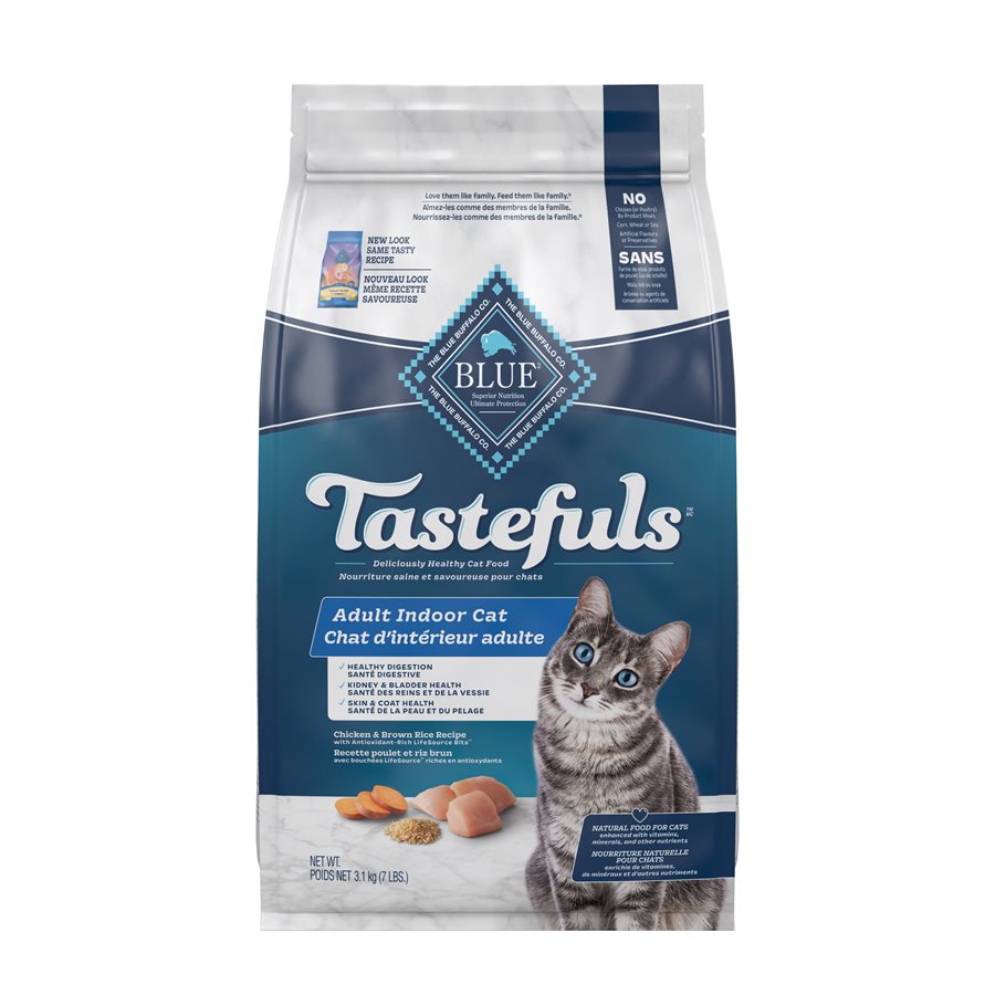 Blue Buffalo Tastefuls Indoor Adult Cat Chicken 7LB