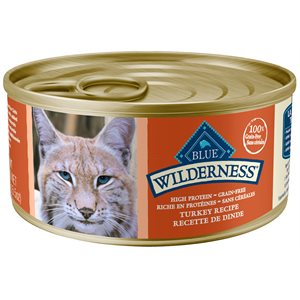 Blue Wilderness Chat Adulte Recette de Dinde 24 / 5.5oz