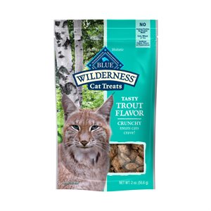 Blue Wilderness Gâteries Croquants Saveur de Truite pour Chats 12 / 2oz