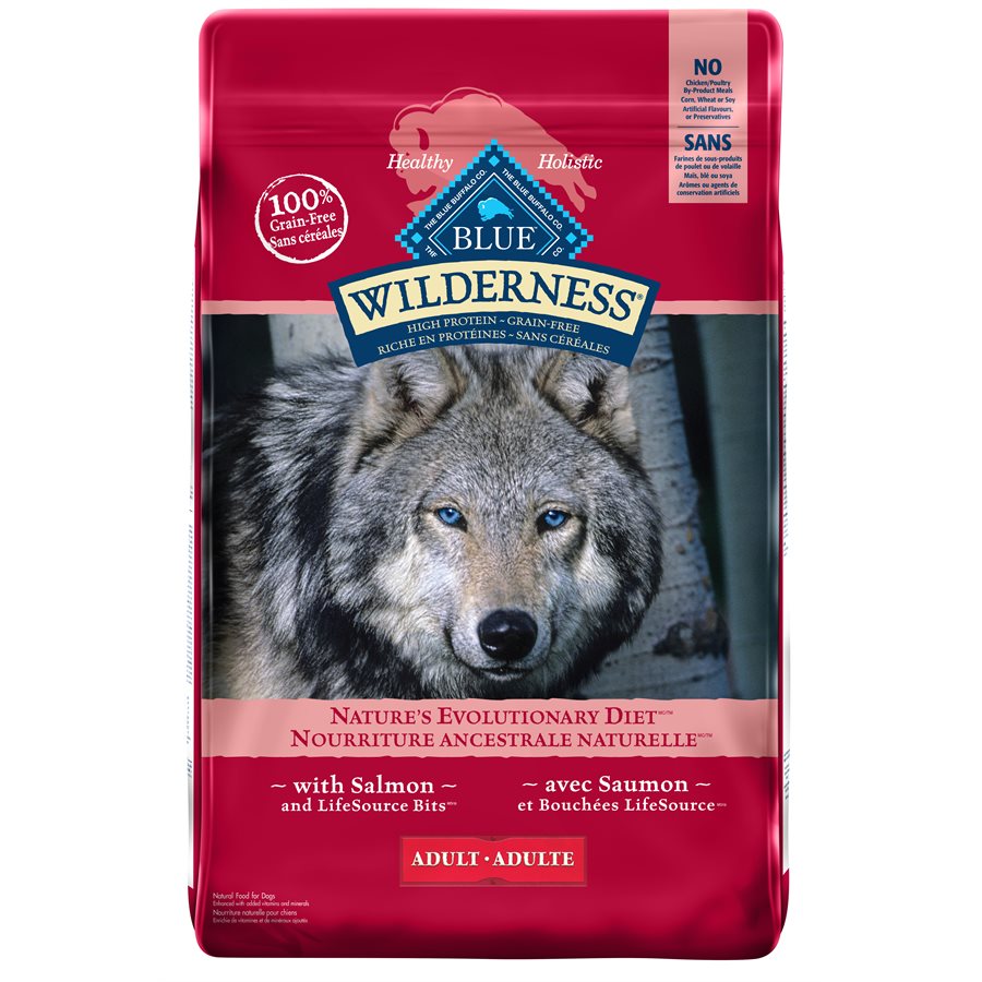 Blue Buffalo Wilderness Adult Dog Salmon 24LB