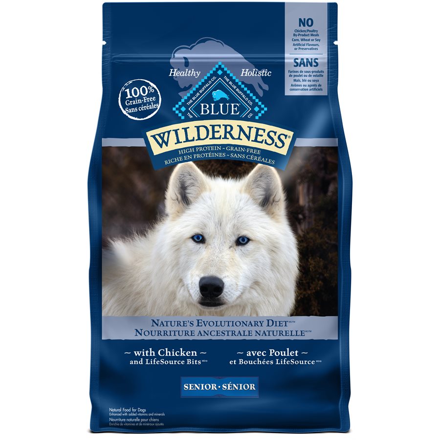 Blue Buffalo Wilderness Senior Dog Chicken 11LB