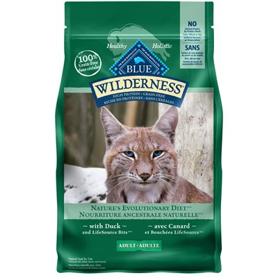 Blue Buffalo Wilderness Adult Cat Duck 11LB